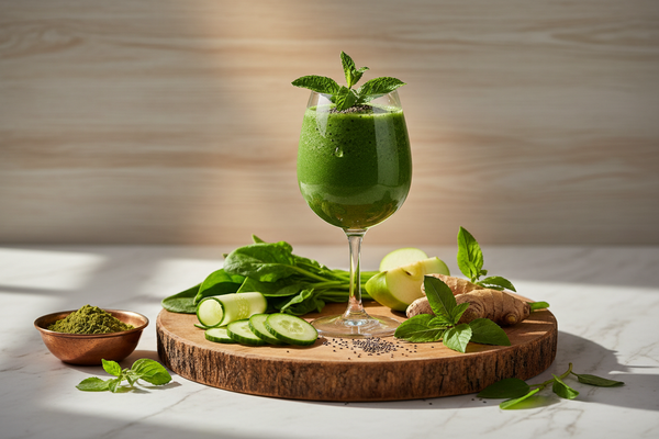 The Ultimate Ayurvedic Detox Green Smoothie